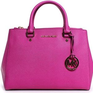 Michael Kors Leather Sutton Satchel